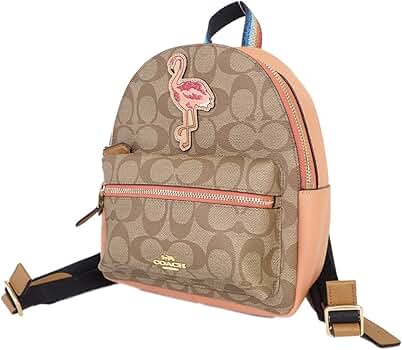 COACH ミニリュック COACH 【COACH】コーチ レザー ミニリュック Wポケット ブラック